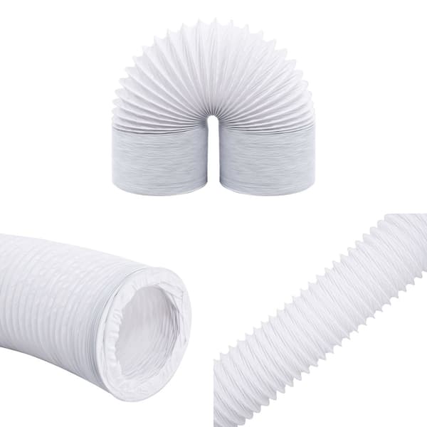 Udluftningsrør 6 m 12,5 cm PVC - Udluftningskanal - Udluftningskanaler - Home & Living