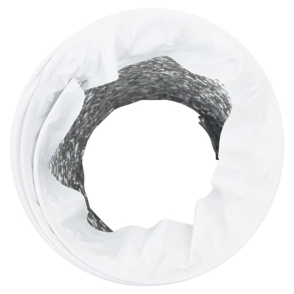 vidaXL ventilationsslange 6 m Ø20 cm aluminium og PVC