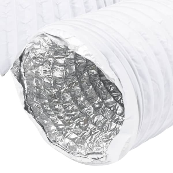 vidaXL ventilationsslange 6 m Ø20 cm aluminium og PVC