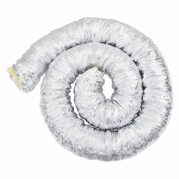 vidaXL Ventilationskanal isolerad aluminium 6 m Ø12,5 cm