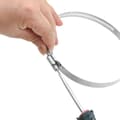 Miniatyrbillede 2 af 6: vidaXL spændebånd til slanger 6 stk. 91-140 mm 304 rustfrit stål