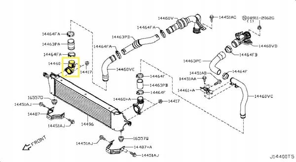 TURBOSTIK NISSAN QASHQAI 2.0 dCi 114460JD72B