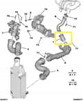 Pikkukuva 2 / 10: TURBOLETKU SISÄJÄÄHDYTTÖ TURBINI CITROEN DS PEUGEOT 2.0 HDI 0382.NJ