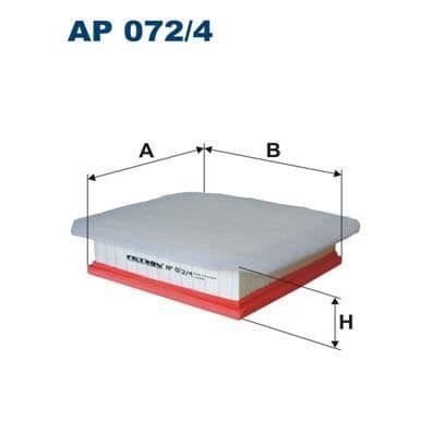 FILTRON Luftfilter AP072 / 4
