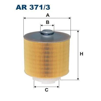 FILTRON Luftfilter AR371 / 3
