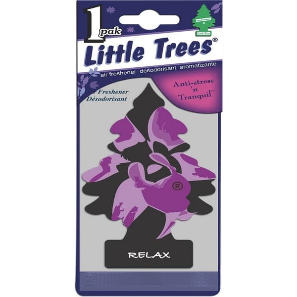 Saxon Automotive Luftfrisker med små træer med følelser Black/Purple One Size