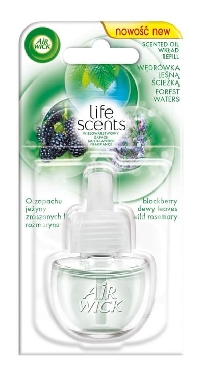 AIR WICK_Life Scents Scented Oil Refill wkład do elektrycznego odświeżacza powietrza Wędrówka Leśną Ścieżką 19ml