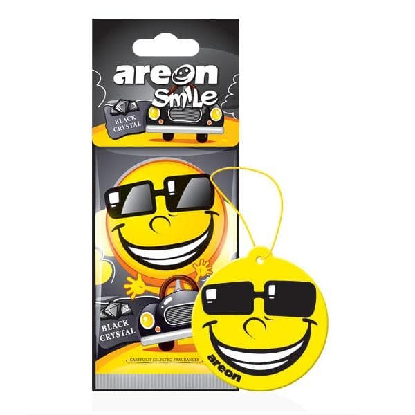 AREON_Smile Dry odświeżacz do samochodu Black Crystal