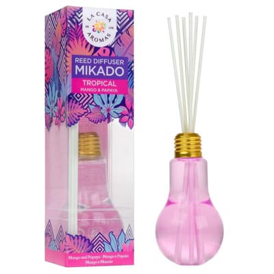 LA CASA DE LOS AROMAS_Olejek aromatyczny z patyczkami Mango i Papaja 150ml