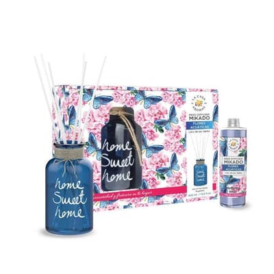LA CASA DE LOS AROMAS_SET Sweet Home patyczki zapachowe + wazon Konwalia 400ml