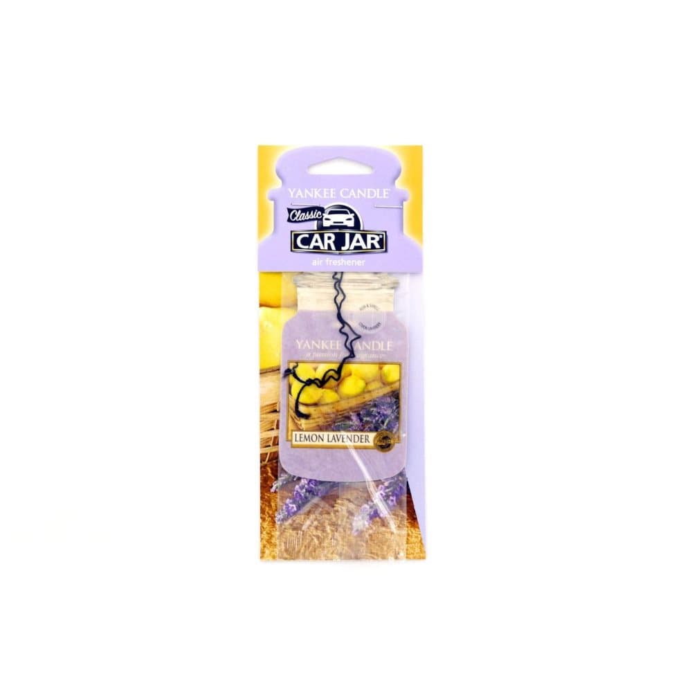 YANKEE CANDLE_Car Jar wiszący odświeżacz do samochodu Lemon Lavender