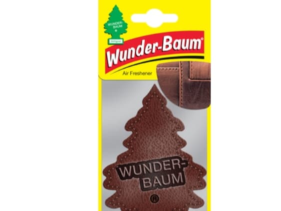 WunderBaum Autotuoksun raikastin - nahkaa