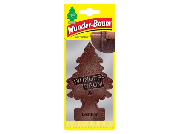 WunderBaum Autotuoksun raikastin - nahkaa