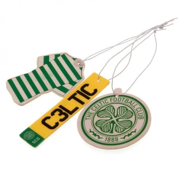 Celtic FC Hanging Car Air Freshener (Pack of 3)