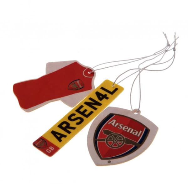 Arsenal FC Hanging Air Freshener (Pack of 3)