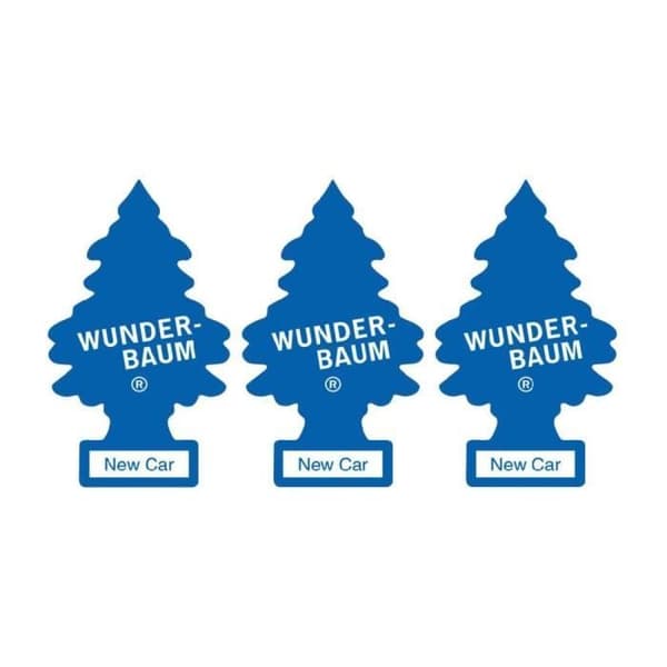 Magiskt träd - WUNDER-BAUM - Ny bil - Behaglig doft - 3 stycken - Luktar nytt