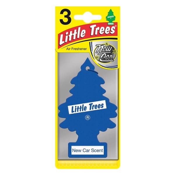 Saxon Tree Hanging Air Freshener (Pack of 3) Blue One Size
