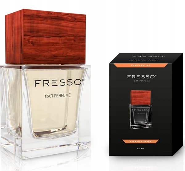 FRESSO PARADISE SPARK -AUTOTUOKSUSETTI 50 ML + RIPUSTUSKORISTE