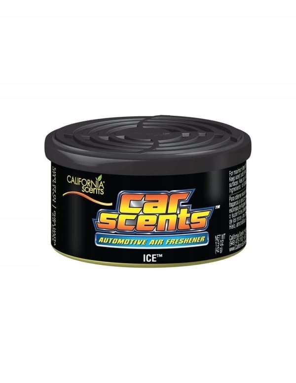 California Car Scents Ice ilmanraikastin auton tuoksu peltipurkissa