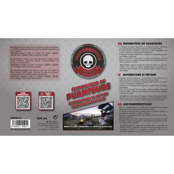 Hajun poistaja Motorrevive 500 ml