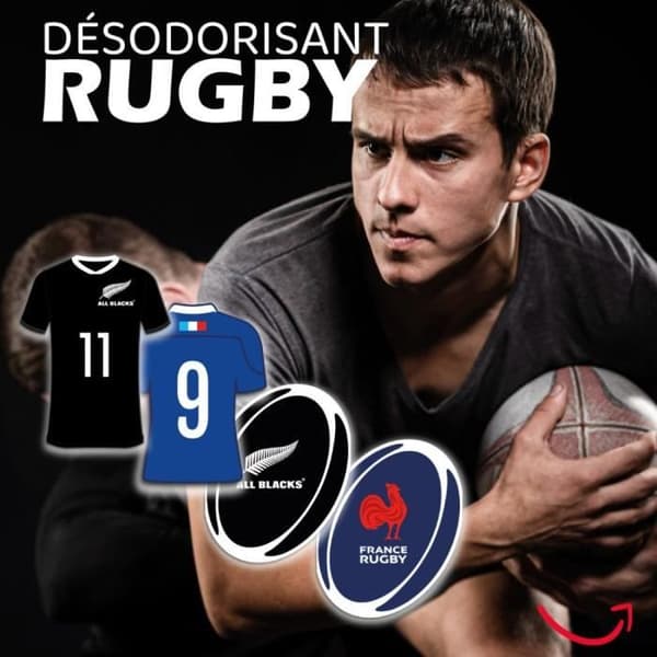 FRESHBALL - Billuftfräschare - Frankrike Rugby