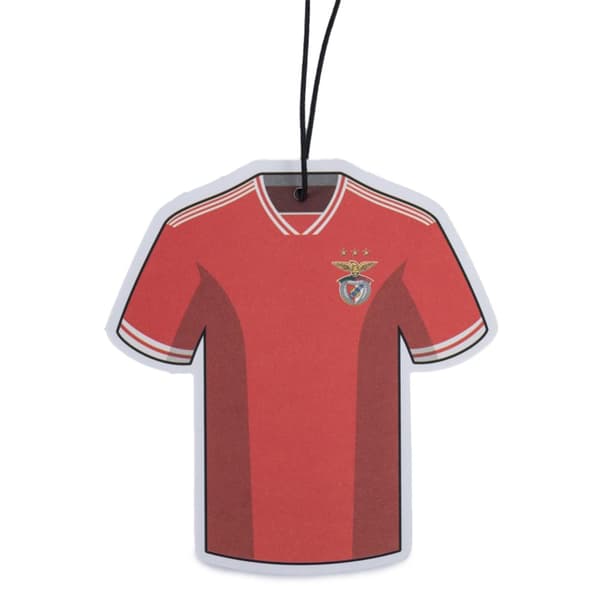 SL Benfica Football Shirt Hanging Air Freshener Red/Yellow/White One Size
