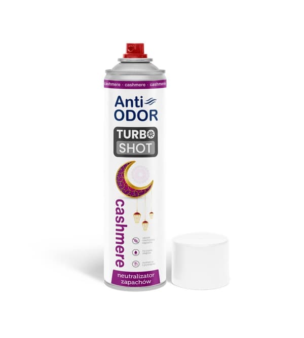 Anti-ODOR Turbo Shot luftfrisker Cashmere 600 ml