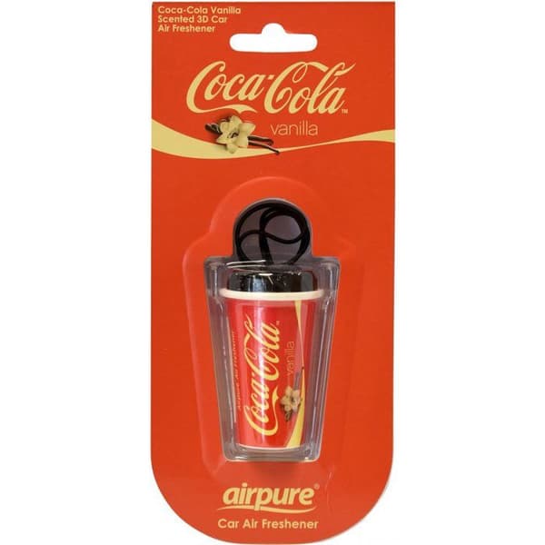 Coca vanilj bil luftfräschare - Bilvård - Coca cola