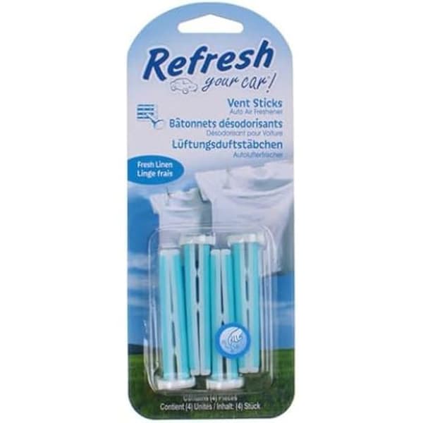 Ambianceur - AC RYC - Fresh Lino - 4 sticks - Långvarig doft - För bil