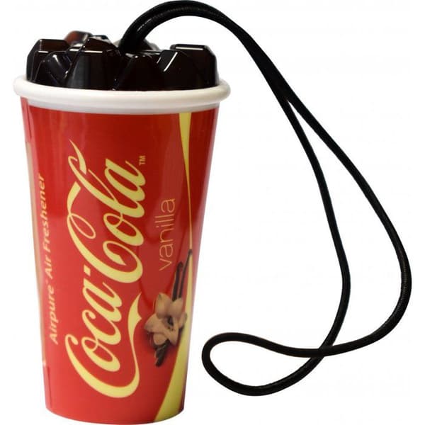 Coca vanilj bil luftfräschare - Bilvård - Coca cola