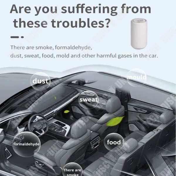 TD® Car aromaterapi kopp, salva parfym, auto parfymör, inbyggt batteri, hem luft presenter, presenter