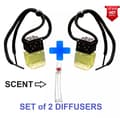 Miniatyrbillede 1 af 9: POPPY FLOWER - SET of 2 BOTTLES - Car Air Freshener Inspired Oil Diffuser