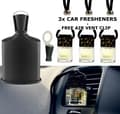 Miniatyrbillede 1 af 5: GREEN IRISH TWEED Fragrance  SET of x3 BOTTLES  Car Air Freshener Oil Diffuser