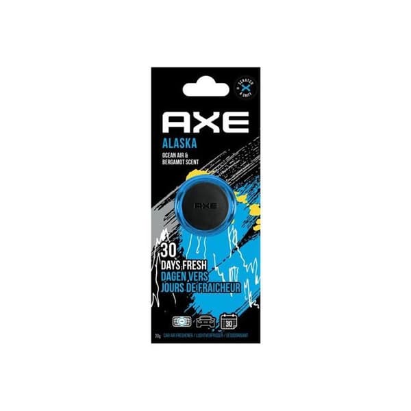 AXE luftfräschare Mini Vent - Alaska 3 cm svart/blå
