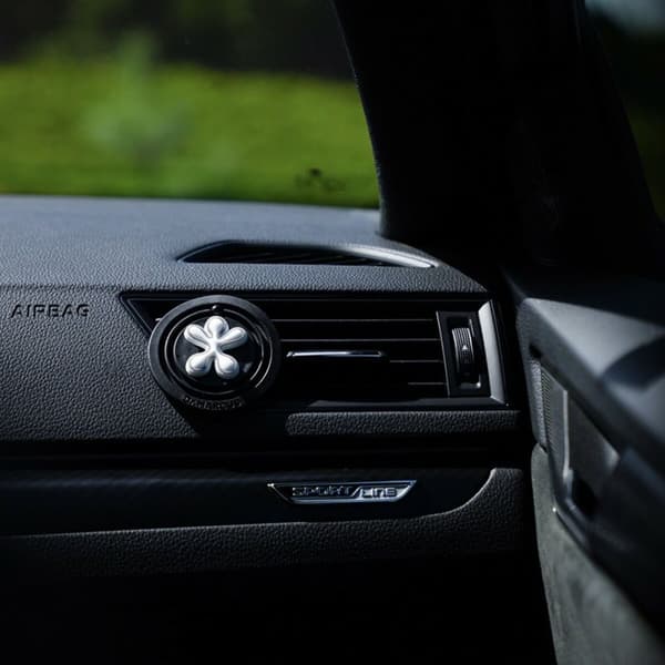 Luftfrisker til Bilen Dr Marcus Lucky Pin black Plastik