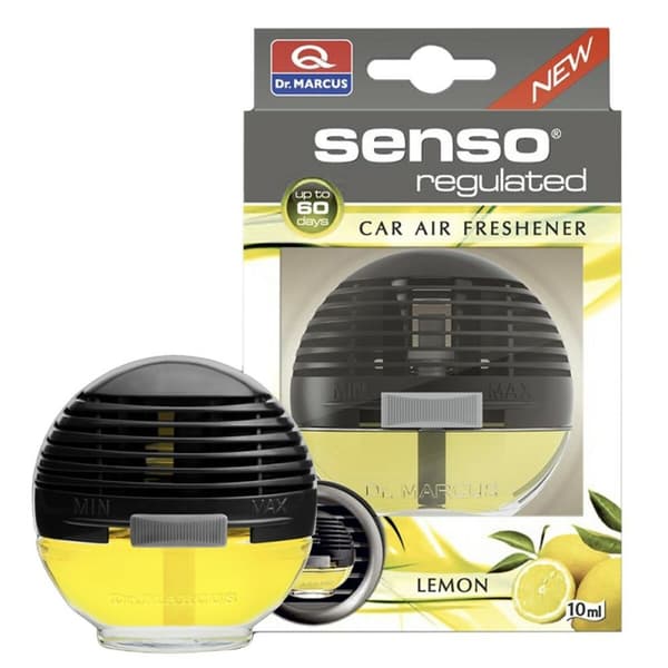 Luftfrisker til Bilen Dr Marcus Regulated Citron 10 ml Duft