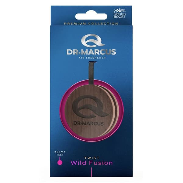 Auton ilmanraikastin Dr Marcus Twist Wild Fusion Puu Tuoksu Riipukset