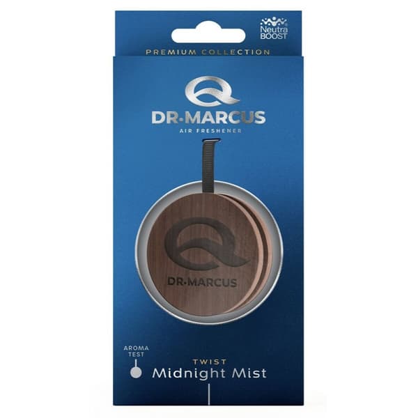 Auton ilmanraikastin Dr Marcus Twist Midnight Mist Puu Tuoksu Riipukset