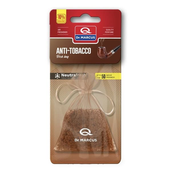Auton ilmanraikastin Dr Marcus Fresh Bag Anti-tobacco Pieni laukku