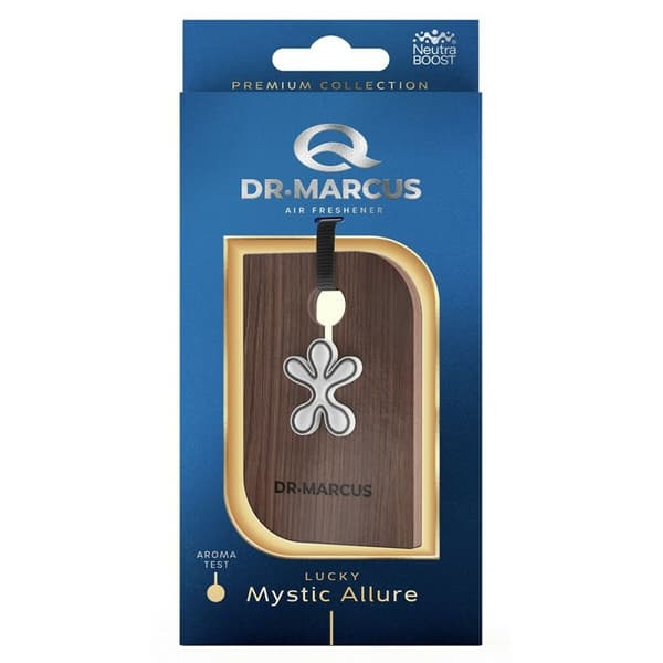 Auton ilmanraikastin Dr Marcus Lucky Mystic Allure Polyesteri Puu Tuoksu Riipukset