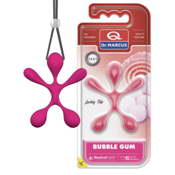 Auton ilmanraikastin Dr Marcus Lucky Top Purukumi Muovinen Riipukset (12 osaa)
