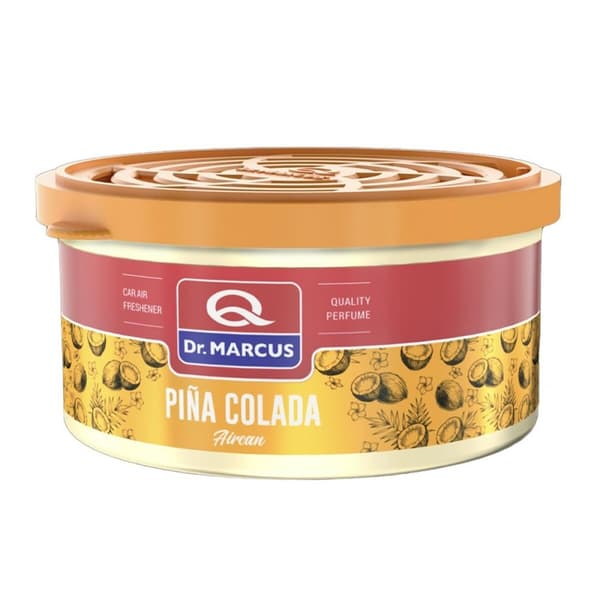 Auton ilmanraikastin Dr Marcus Aircan Piña Colada 40 g Tuoksu Tölkki