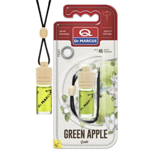 Billuftfreser Dr Marcus Ecolo Äpple 4,5 ml Trä Glas Doft Hängen 4 Delar