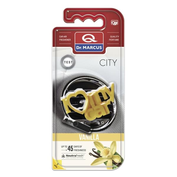 Billuftfreser Dr Marcus City Vanilj Plast Doft