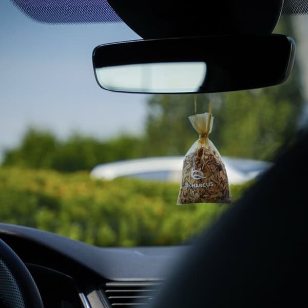 Luftfrisker til Bilen Dr Marcus Fresh Bag Lavendel Violet Rainbow Garden Træ Duft Lille taske