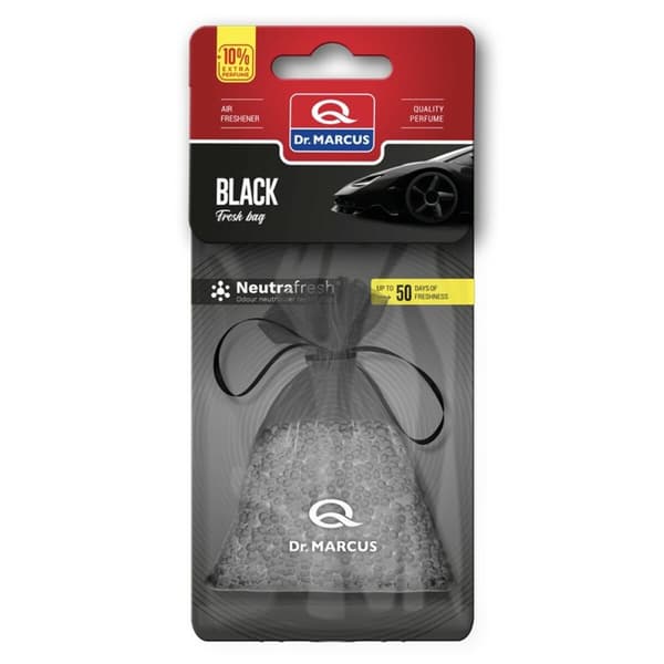 Luftfrisker til Bilen Dr Marcus Fresh Bag black Duft Lille taske