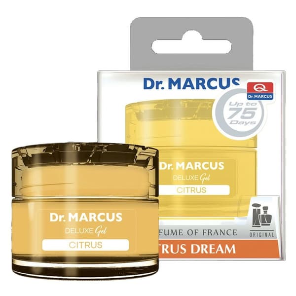 Luftfrisker til Bilen Dr Marcus Deluxe Citrus 50 ml Duft Dåse