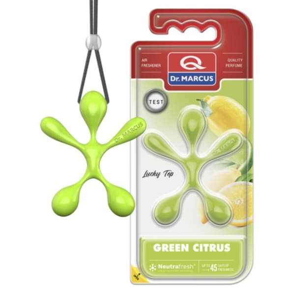 Billuftfreser Dr Marcus Lucky Top Citron Plast Hängen (12 antal)