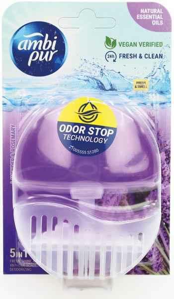 Ambi Pur Toiletophæng 55ml Lavendel & Rosmarin..