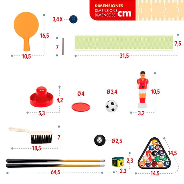 Cb Games Multispelbord Flerfärgad 5 Years